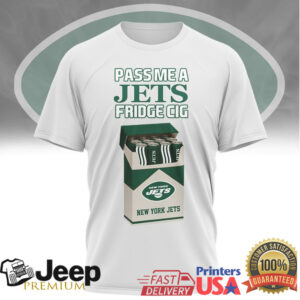 New York Jets Fridge Cig T Shirt Funny Gameday Parody T Shirt