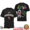 Ohio State Buckeyes Autism Awareness Ribbon Support Fan T Shirt Ohio State Buckeyes Autism Awareness Ribbon Support Fan T Shirt