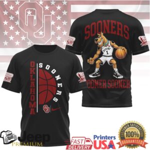 Oklahoma Sooners Scooby Doo Boomer Sooner Basketball T Shirt Oklahoma Sooners Scooby Doo Boomer Sooner Basketball T Shirt