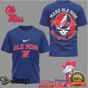 Ole Miss Rebels Grateful Dead Make Ole Miss Grateful Again T Shirt Ole Miss Rebels Grateful Dead Make Ole Miss Grateful Again T Shirt