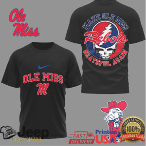 Ole Miss Rebels Grateful Dead Make Ole Miss Grateful Again T Shirt