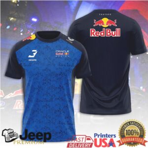 Oracle Red Bull Racing F1 Max Verstappen #1 Team Apparel T Shirt