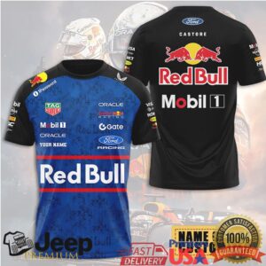 Oracle Red Bull Racing F1 Personalized Custom Name T Shirt