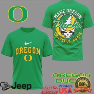 Oregon Ducks “Make Oregon Grateful Again” Steal Your Face T Shirt Oregon Ducks “Make Oregon Grateful Again” Steal Your Face T Shirt