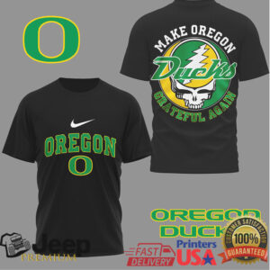 Oregon Ducks “Make Oregon Grateful Again” Steal Your Face T Shirt