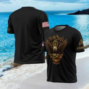 Personalized We The People 250 Years of Free 1776 2026 Eagle T Shirt