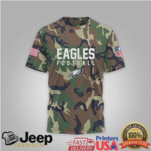 Philadelphia Eagles NFL Camo T Shirt We The People 250 Years America Philadelphia Eagles NFL Camo T Shirt We The People 250 Years America