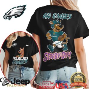 Philadelphia Eagles Scooby Doo Go Eagles NFL Football T Shirt Philadelphia Eagles Scooby Doo Go Eagles NFL Football T Shirt