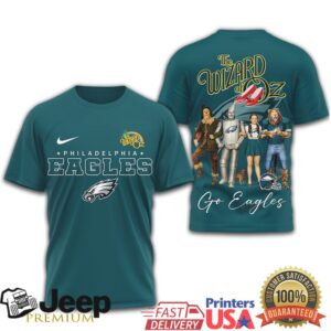 Philadelphia Eagles x The Wizard of Oz Mashup Graphic T Shirt