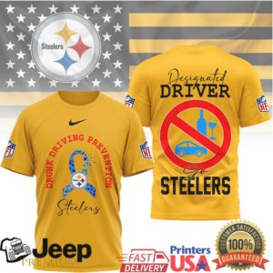 Pittsburgh ST Shirtlers Drunk Driving Prevention Awareness Fan T Shirt
