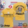 New York Giants Happy 250th Anniversary America Skull NFL T Shirt New York Giants Happy 250th Anniversary America Skull NFL T Shirt