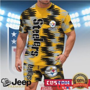 Pittsburgh ST Shirtlers Personalized Custom Name Outfit Black & Gold ST Shirtl City Brush Set