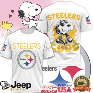Pittsburgh ST Shirtlers Snoopy Joe Cool NFL Graphic T Shirt