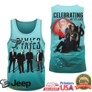 Pixies 40 Years Anniversary Celebration 2026 Tour Dates Apparel