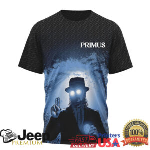 Primus UK Europe 2026 Tour All Over Print Blue Smoke T Shirt Primus UK Europe 2026 Tour All Over Print Blue Smoke T Shirt