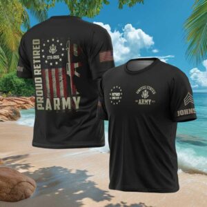 Proud Retired US Army 1776 2026 Betsy Ross Flag Anniversary T Shirt Proud Retired US Army 1776 2026 Betsy Ross Flag Anniversary T Shirt