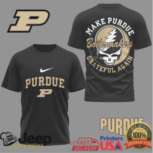 Purdue Boilermakers Make Purdue Grateful Again Steal Your Face T Shirt