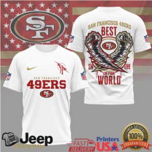 San Francisco 49ers CM Punk Best In The World T Shirt San Francisco 49ers CM Punk Best In The World T Shirt