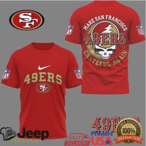 San Francisco 49ers Grateful Dead Inspired Steal Your Face Shirt San Francisco 49ers Grateful Dead Inspired Steal Your Face Shirt