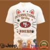 Buffalo Bills International Cat Day Paw Print Graphic T Shirt Buffalo Bills International Cat Day Paw Print Graphic T Shirt