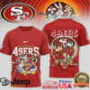 San Francisco 49ers x Harley Davidson Taz Motorbike NFL Mashup T Shirt San Francisco 49ers x Harley Davidson Taz Motorbike NFL Mashup T Shirt
