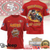 San Francisco 49ers Looney Tunes Taz & Bugs Bunny Squad T Shirt San Francisco 49ers Looney Tunes Taz & Bugs Bunny Squad T Shirt