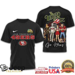 San Francisco 49ers x The Wizard of Oz Mashup T Shirt San Francisco 49ers x The Wizard of Oz Mashup T Shirt
