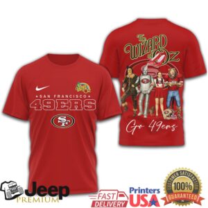 San Francisco 49ers x The Wizard of Oz Mashup T Shirt