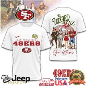 San Francisco 49ers x The Wizard of Oz Mashup T Shirt