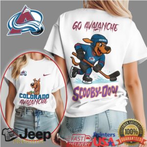 Scooby Doo Colorado Avalanche “Go Avalanche” Hockey Spirit Shirt