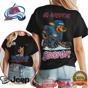 Scooby Doo Colorado Avalanche “Go Avalanche” Hockey Spirit Shirt