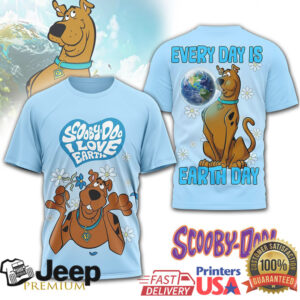 Scooby Doo Every Day Is Earth Day Eco Friendly Graphic T Shirt Scooby Doo Every Day Is Earth Day Eco Friendly Graphic T Shirt