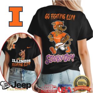 Scooby Doo Illinois Fighting Illini Go Fighting Illini College T Shirt Scooby Doo Illinois Fighting Illini Go Fighting Illini College T Shirt