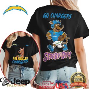 Scooby Doo Los Angeles Chargers Go Chargers Football T Shirt Scooby Doo Los Angeles Chargers Go Chargers Football T Shirt