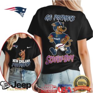 Scooby Doo New England Patriots Go Patriots Sports Graphic T Shirt Scooby Doo New England Patriots Go Patriots Sports Graphic T Shirt
