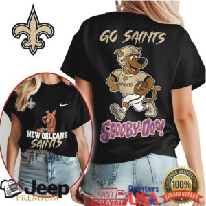 Scooby Doo New Orleans Saints Go Saints Football Fan T Shirt Scooby Doo New Orleans Saints Go Saints Football Fan T Shirt