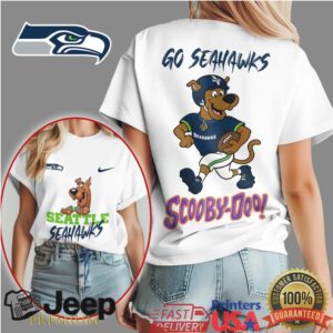 Seattle Seahawks Scooby Doo Go Seahawks NFL Fan T Shirt