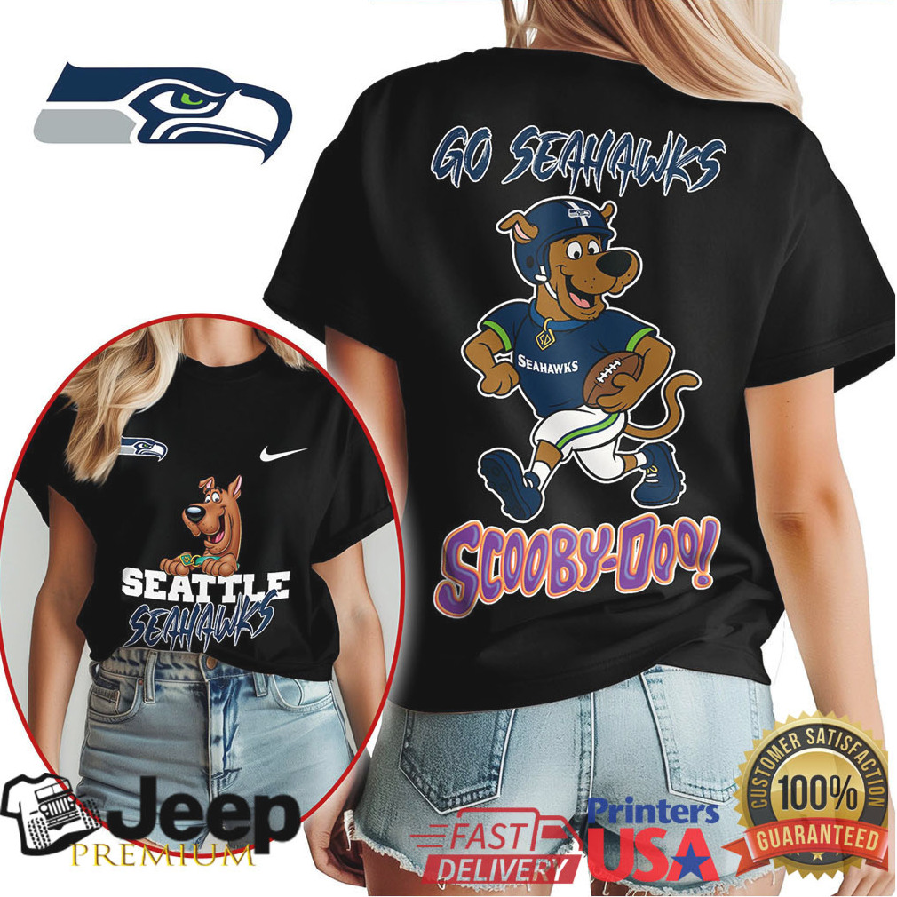 Seattle Seahawks Scooby Doo Go Seahawks NFL Fan T Shirt Seattle Seahawks Scooby Doo Go Seahawks NFL Fan T Shirt