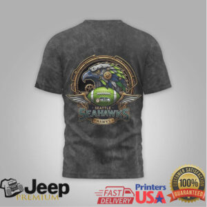 Seattle Seahawks Steampunk Mechanical Sea Hawk Football Vintage T Shirt Seattle Seahawks Steampunk Mechanical Sea Hawk Football Vintage T Shirt