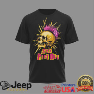 Sex Pistols 50 Years of Punk Anarchy in the UK Tour T Shirt Sex Pistols 50 Years of Punk Anarchy in the UK Tour T Shirt