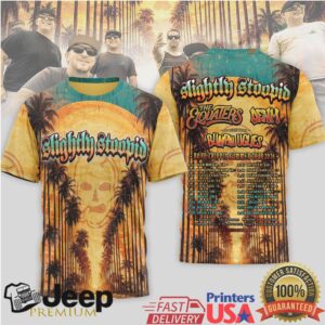 Slightly Stoopid Road Trippin Summer Tour 2024 All Over Print Shirt Slightly Stoopid Road Trippin Summer Tour 2024 All Over Print Shirt