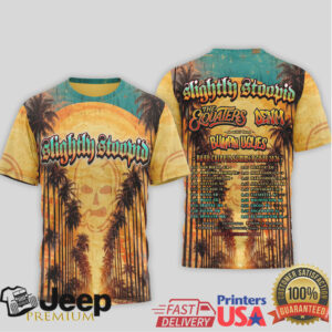 Slightly Stoopid Road Trippin Summer Tour 2024 All Over Print Shirt
