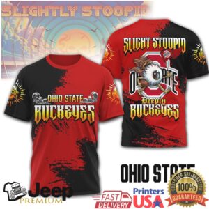 Slightly Stoopid x Ohio State Buckeyes Deeply Buckeyes 3D All Over Print T Shirt Slightly Stoopid x Ohio State Buckeyes Deeply Buckeyes 3D All Over Print T Shirt
