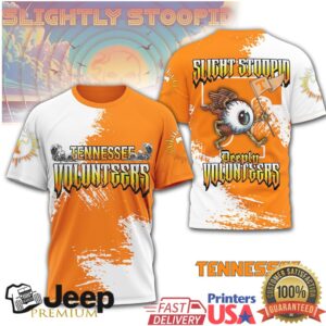 Slightly Stoopid x Tennessee VolunT Shirtrs Deeply VolunT Shirtrs 3D All Over Print T Shirt Slightly Stoopid x Tennessee VolunT Shirtrs Deeply VolunT Shirtrs 3D All Over Print T Shirt