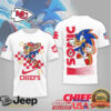 Sonic the Hedgehog x San Francisco 49ers NFL Custom Graphic T Shirt Sonic the Hedgehog x San Francisco 49ers NFL Custom Graphic T Shirt