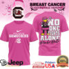 Alabama Crimson Tide No One Fights Alone Breast Cancer Awareness Pink Out T Shirt Alabama Crimson Tide No One Fights Alone Breast Cancer Awareness Pink Out T Shirt