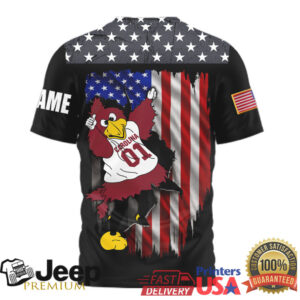 South Carolina Gamecocks Custom Name We The People Patriotic American Flag T Shirt
