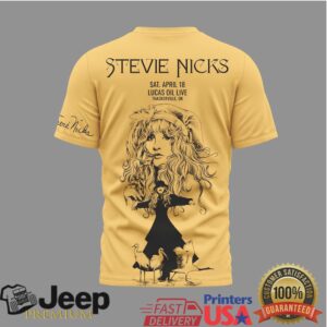 Stevie Nicks Lucas Oil Live Thackerville OK Special Edition T shirt
