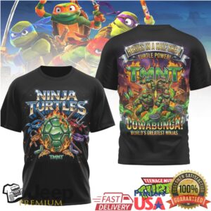 T shirtnage Mutant Ninja Turtles TMNT Cowabunga Shell Graphic T Shirt T shirtnage Mutant Ninja Turtles TMNT Cowabunga Shell Graphic T Shirt
