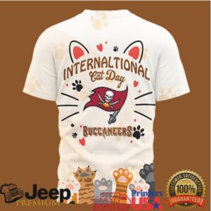 Tampa Bay Buccaneers International Cat Day Fan T Shirt Tampa Bay Buccaneers International Cat Day Fan T Shirt